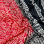 Load image into Gallery viewer, Nightshade Cotton Viscose Sequins Silk Saree
