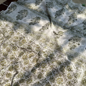 Nishith Handblock Kota Doria Saree