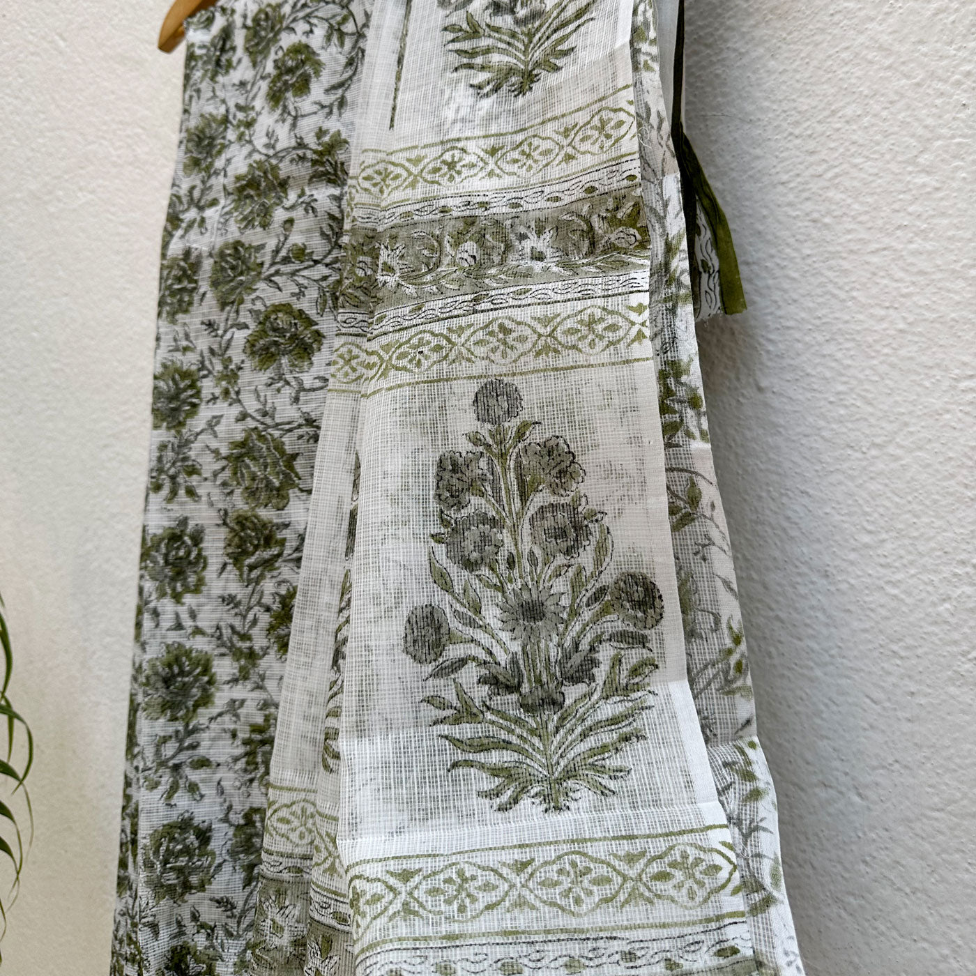 Nishith Handblock Kota Doria Saree