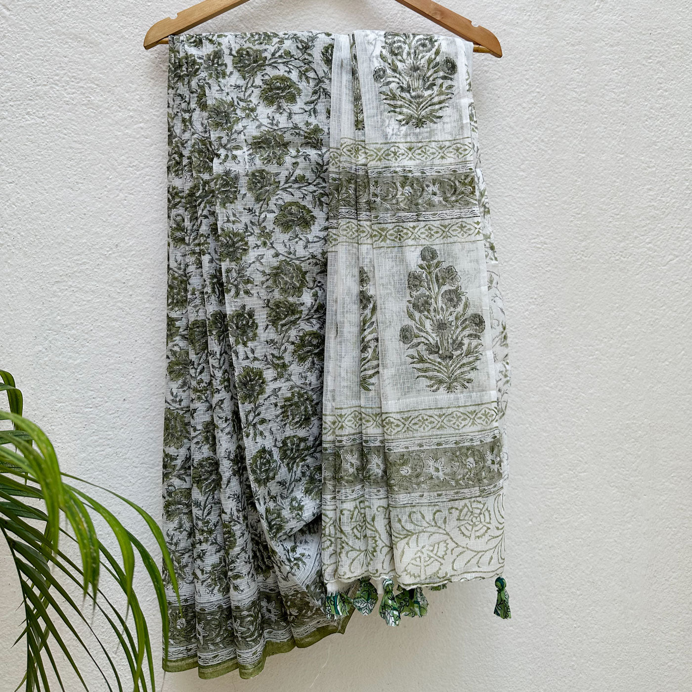 Nishith Handblock Kota Doria Saree