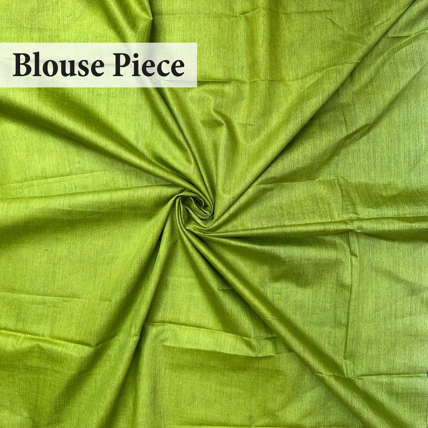 Pacific Green Shibori Cotton Silk Saree