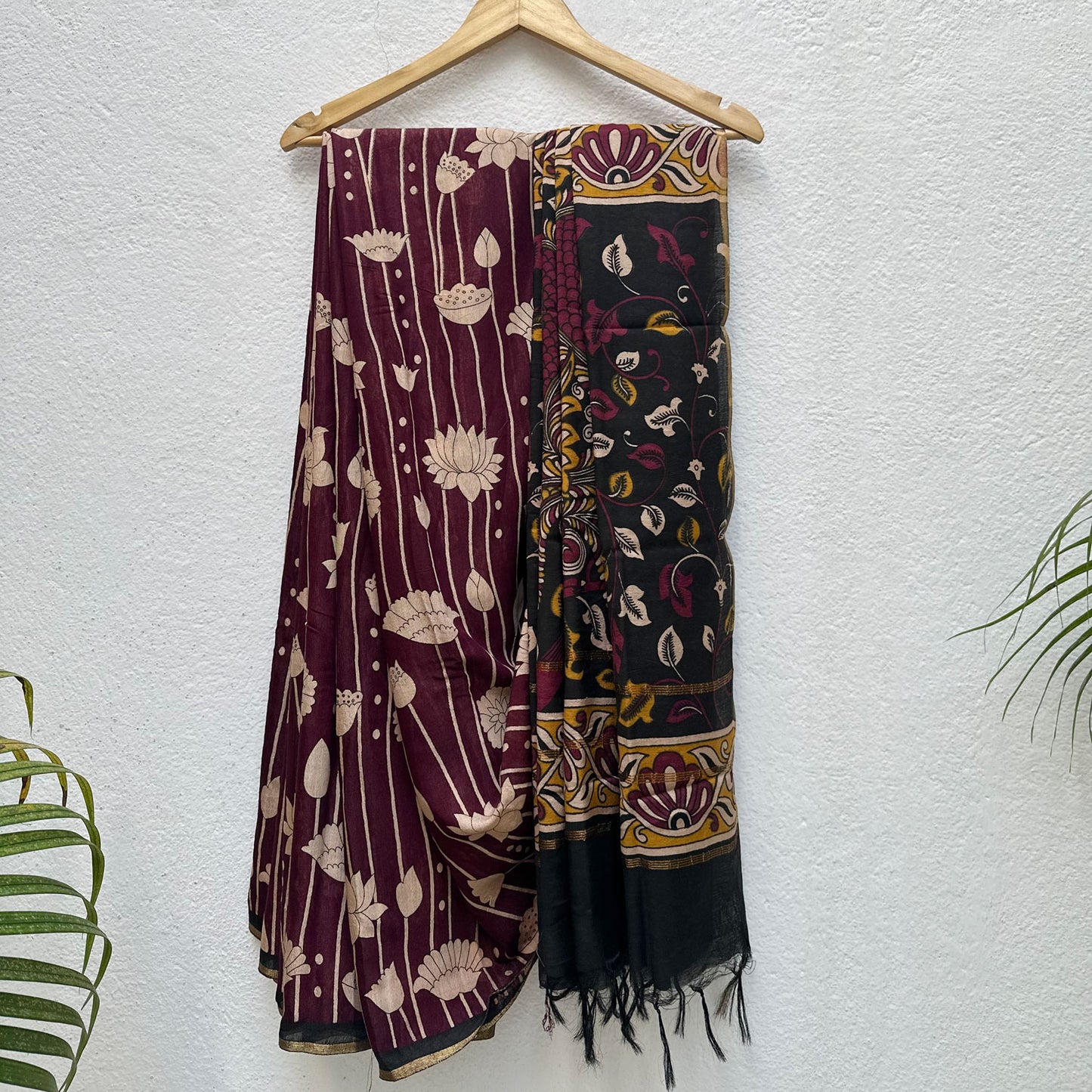 Padma Pichwai Cotton Silk Printed Saree