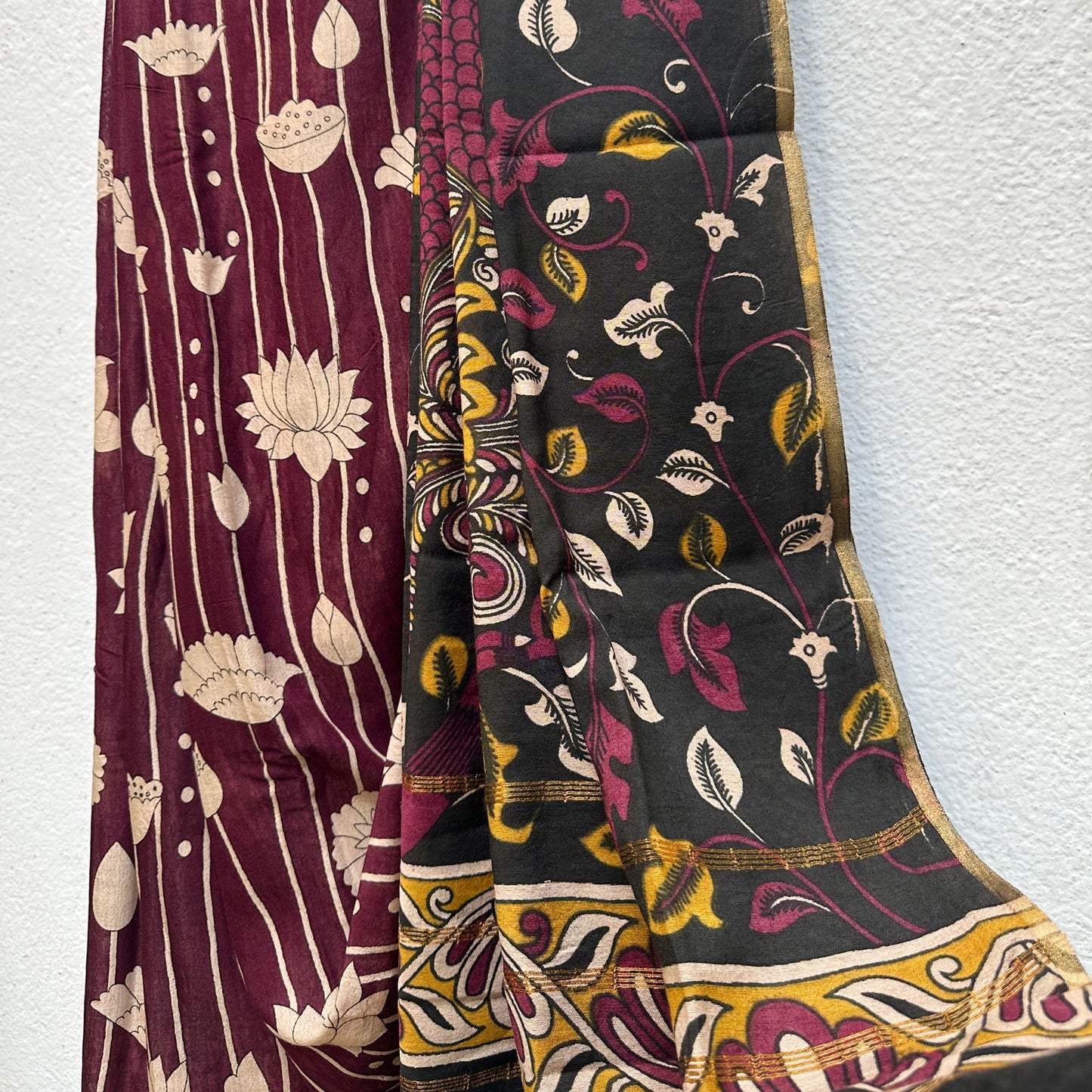 Padma Pichwai Cotton Silk Printed Saree