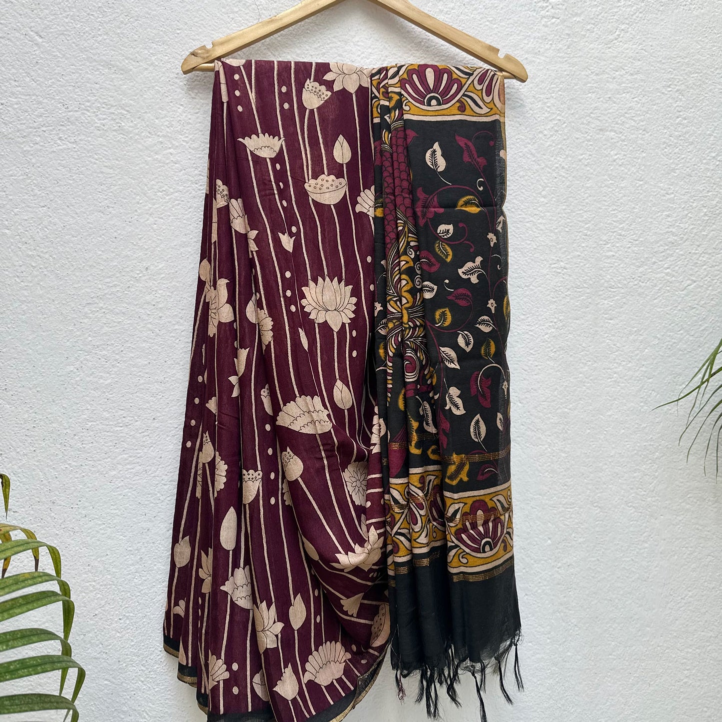 Padma Pichwai Cotton Silk Printed Saree