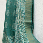 Load image into Gallery viewer, Palaash Handblock Printed Cotton Silk Saree
