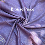 Load image into Gallery viewer, Passion Flower Batik Cotton Silk Saree
