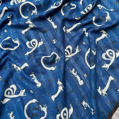 Paw-fect Cotton Saree