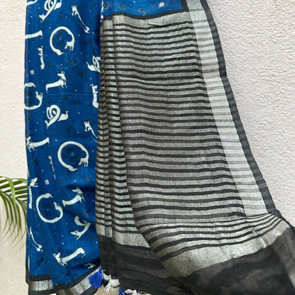 Paw-fect Cotton Saree