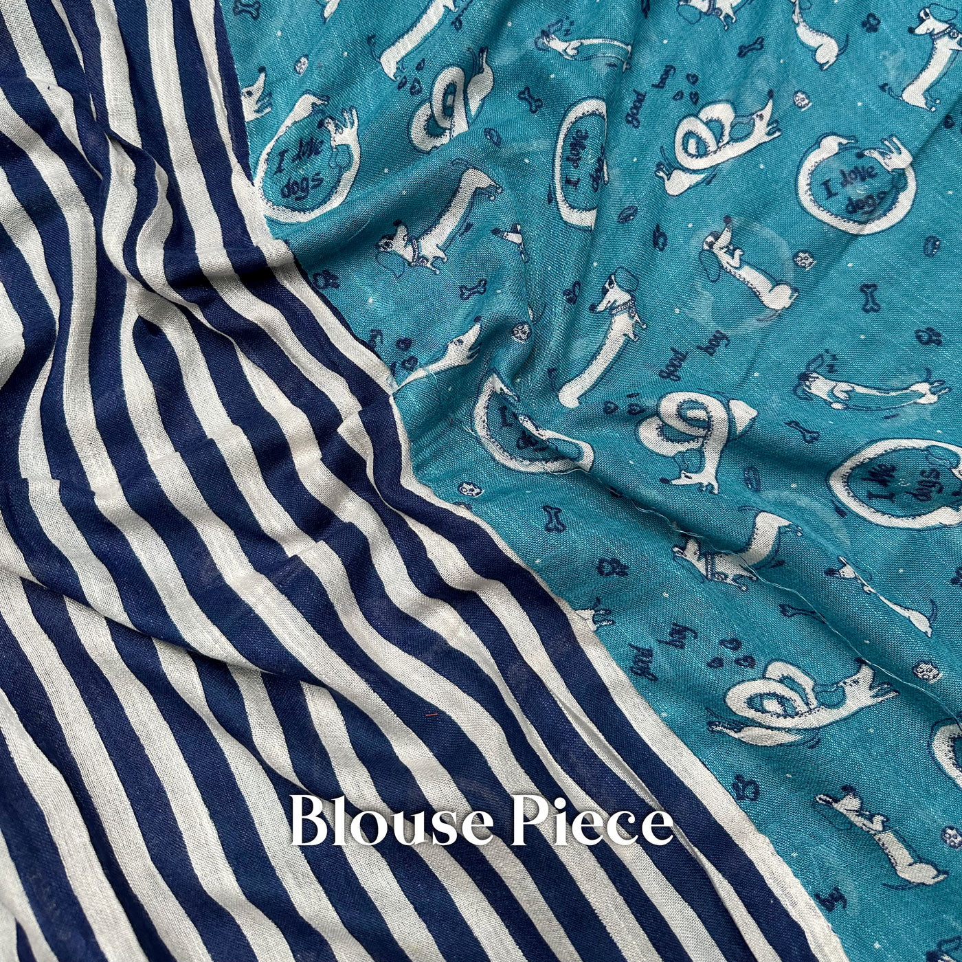 Paw-some Cotton Saree