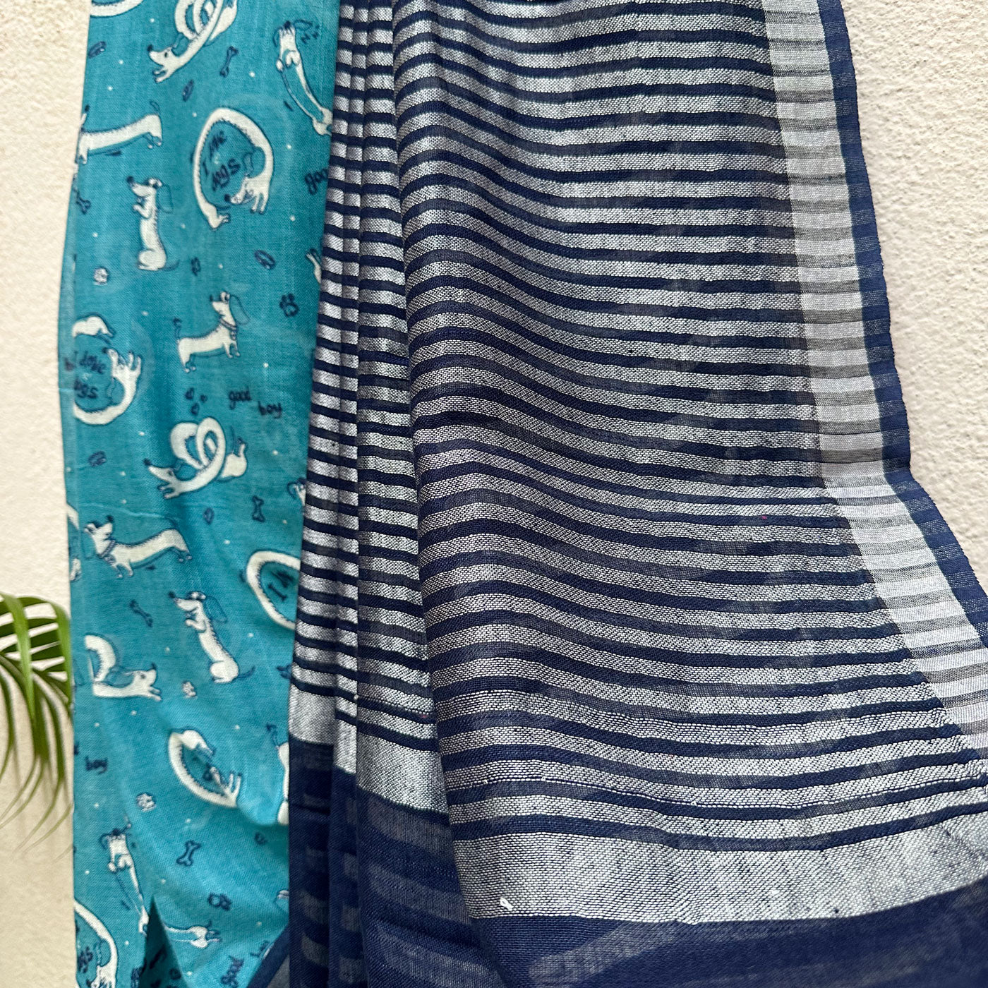 Paw-some Cotton Saree