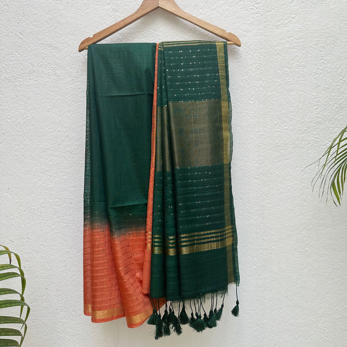Pearl Harbour Cotton Silk Saree