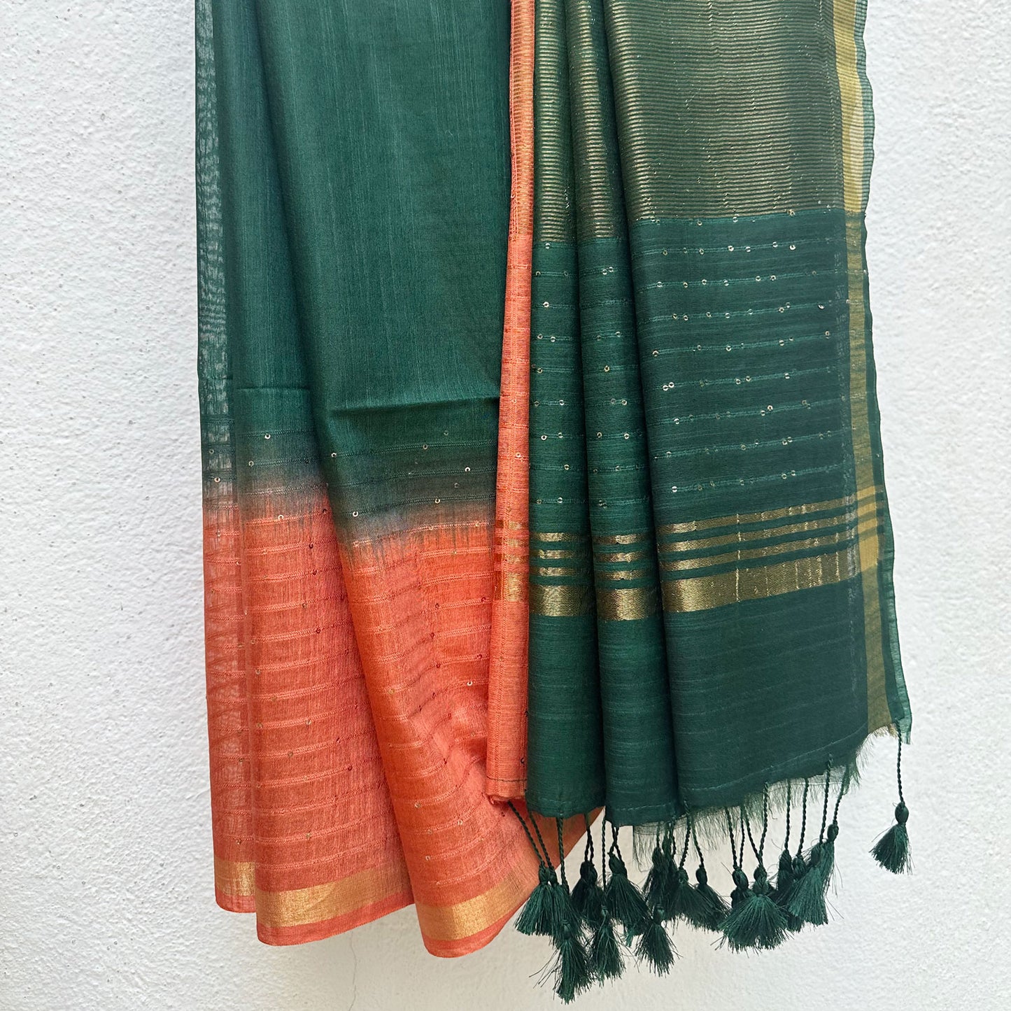 Pearl Harbour Cotton Silk Saree