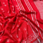 Load image into Gallery viewer, Petra City Printed Organic Linen Saree
