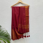Load image into Gallery viewer, Prem Rang Cotton Silk Saree with Printed Blouse
