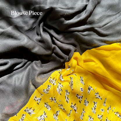 Woof Woof Cotton Saree