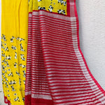 Load image into Gallery viewer, Woof Woof Cotton Saree
