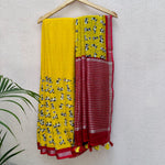 Load image into Gallery viewer, Woof Woof Cotton Saree
