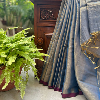 Raag Abhogi Mul Tissue Saree