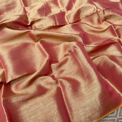 Raag Asaravi Mul Tissue Saree