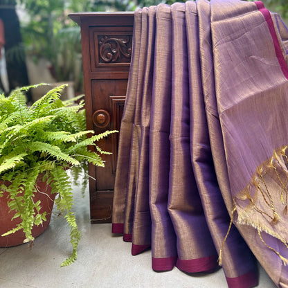 Raag Kafi Mul Tissue Saree