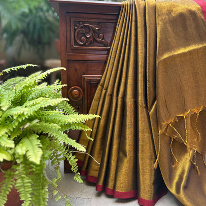 Raag Khamaj Mul Tissue Saree