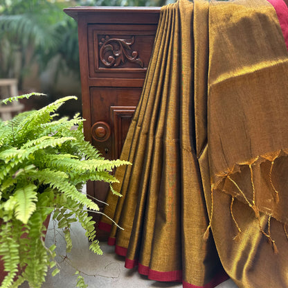 Raag Khamaj Mul Tissue Saree