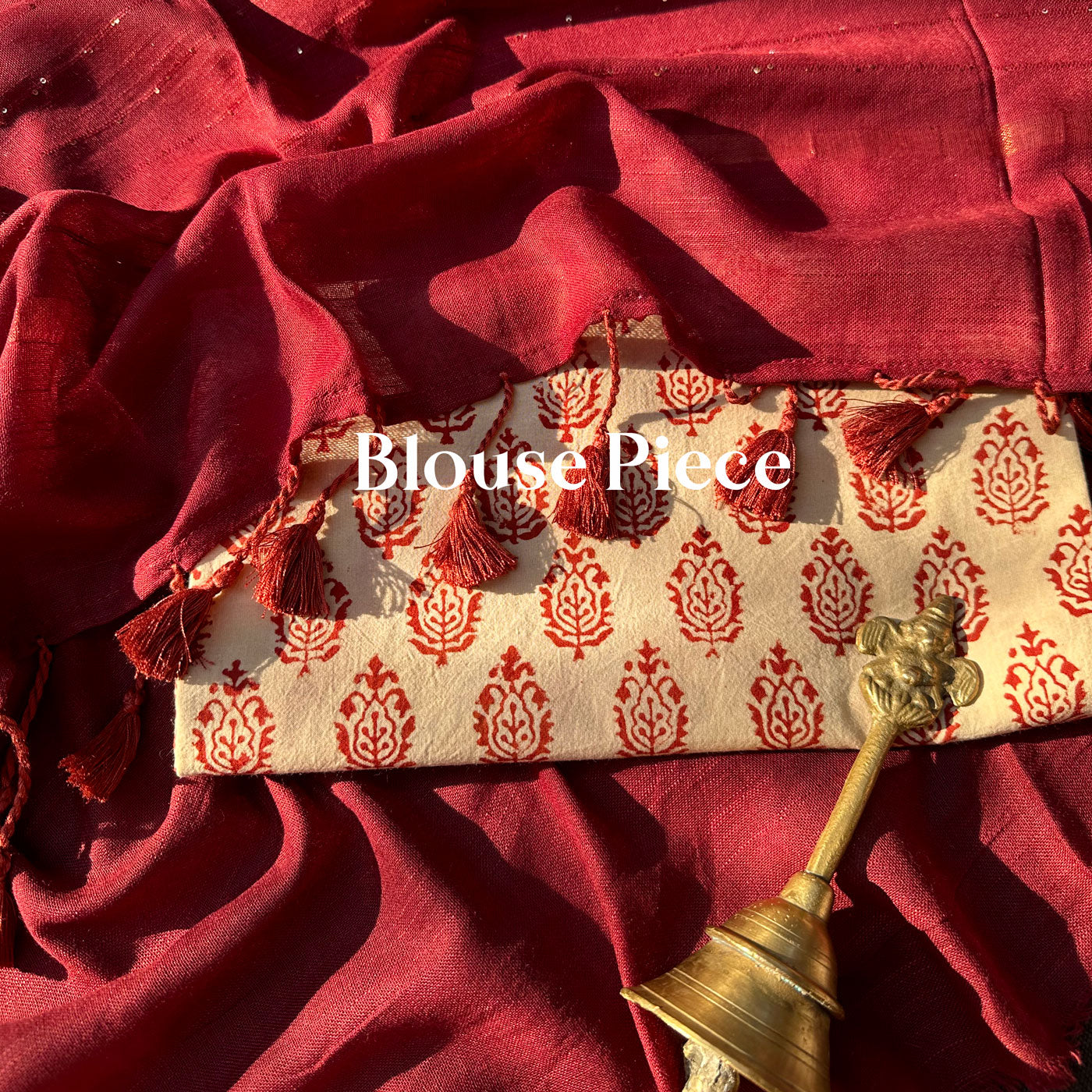 Raas Leela Cotton Saree with Printed Blouse