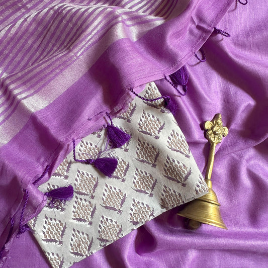 Rangeela Cotton Saree with Printed Blouse