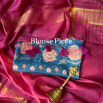 Load image into Gallery viewer, Rangeela Cotton Viscose Silk Saree with Printed Blouse

