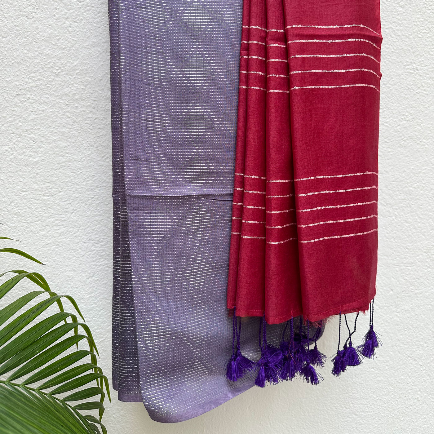 Rhadopsy Cotton Viscose Silk Saree