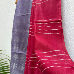 Rhadopsy Cotton Viscose Silk Saree