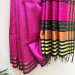 Load image into Gallery viewer, Sarangi Handwoven Tussar Dupion Silk Saree
