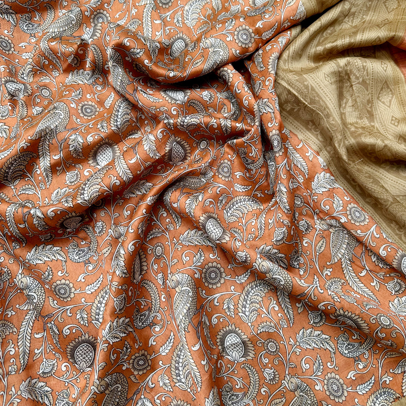 Sarth Printed Chanderi Silk Saree