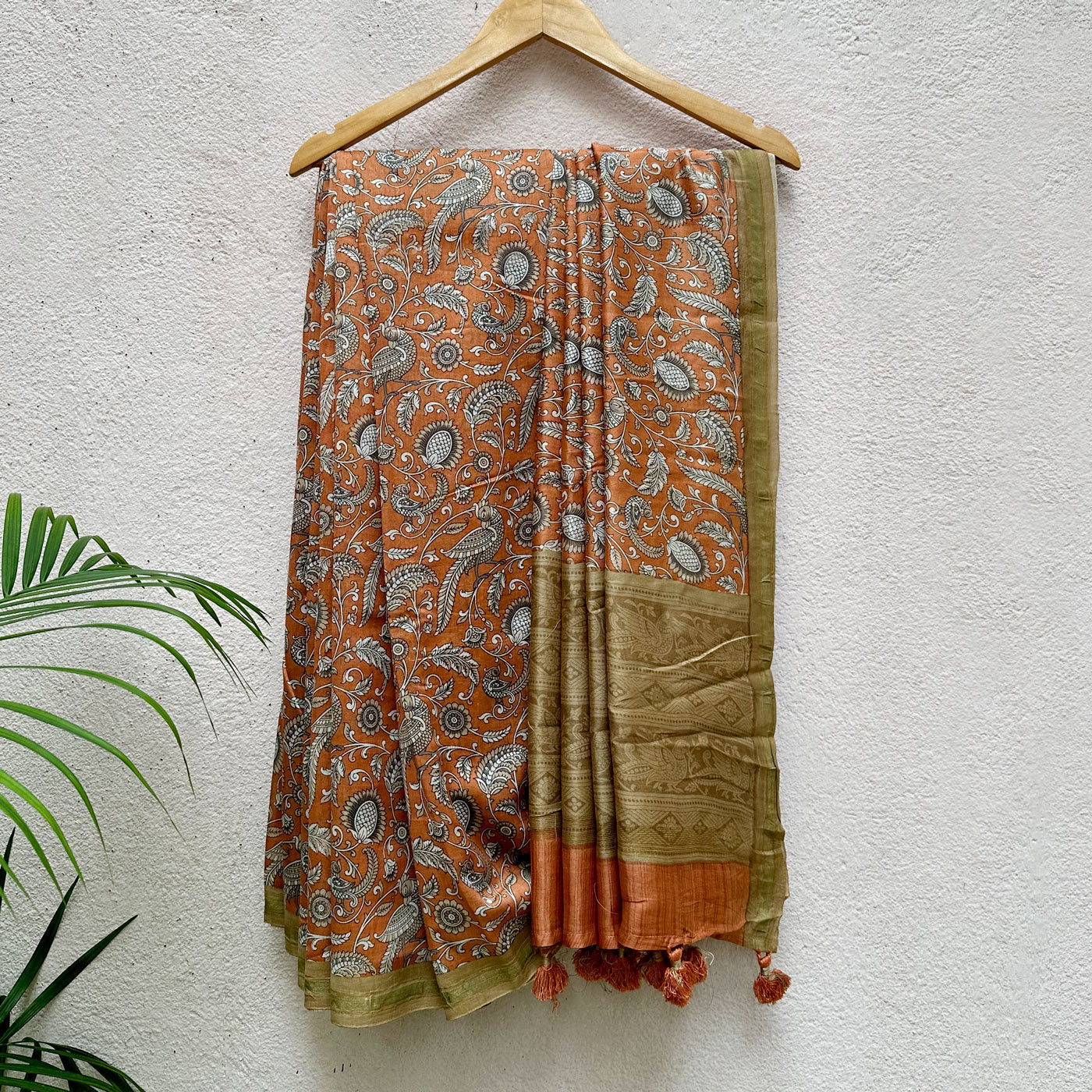 Sarth Printed Chanderi Silk Saree