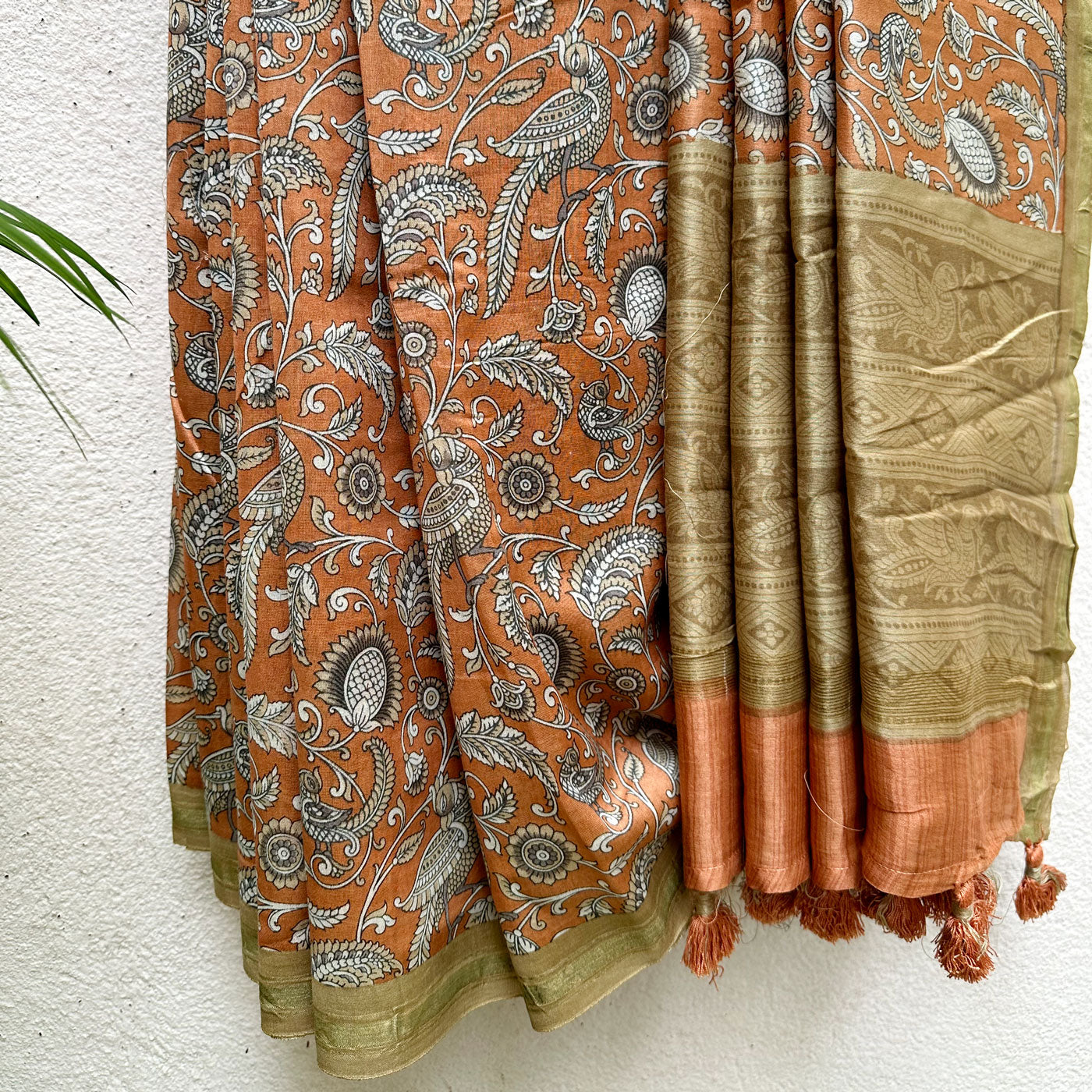 Sarth Printed Chanderi Silk Saree
