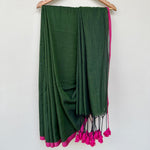Load image into Gallery viewer, Sawan Jhoola Mul Mul Saree with Printed Blouse
