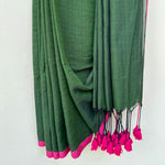Load image into Gallery viewer, Sawan Jhoola Mul Mul Saree with Printed Blouse

