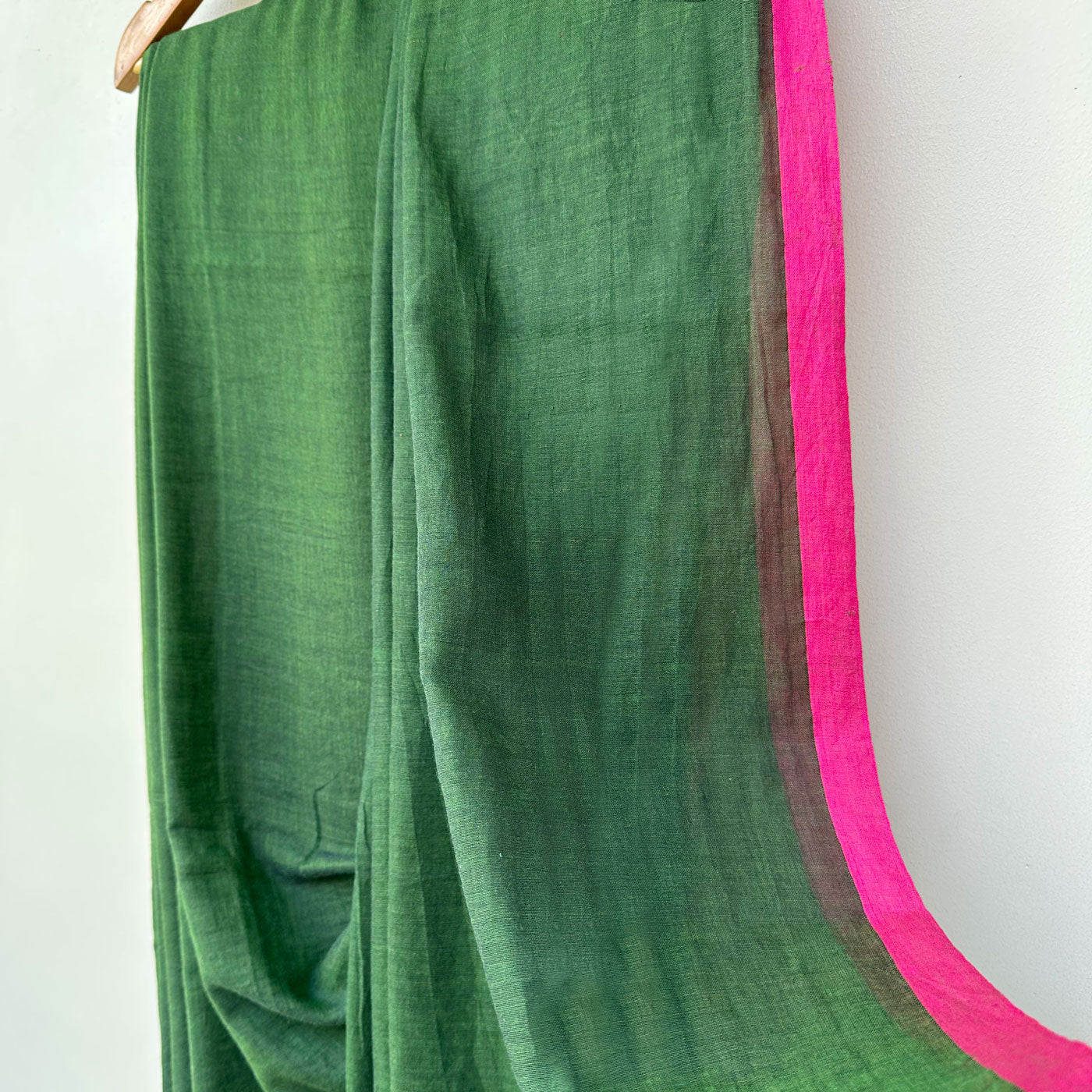 Sawan Jhoola Mul Mul Saree with Printed Blouse