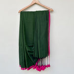 Load image into Gallery viewer, Sawan Jhoola Mul Mul Saree with Printed Blouse
