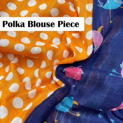 Scandi Bird Organic Linen Saree