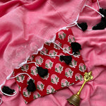 Load image into Gallery viewer, Sitara Mul Saree with Printed Blouse
