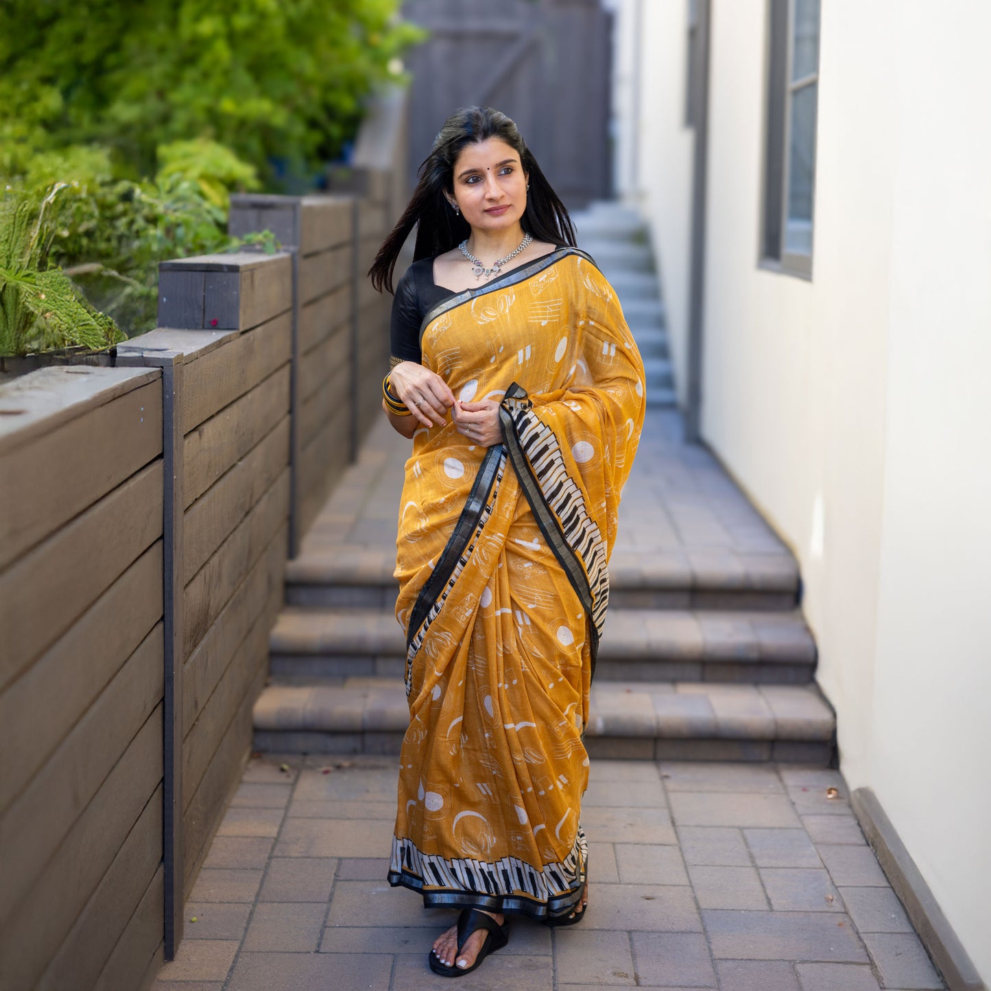 Sound of Music Cotton Saree