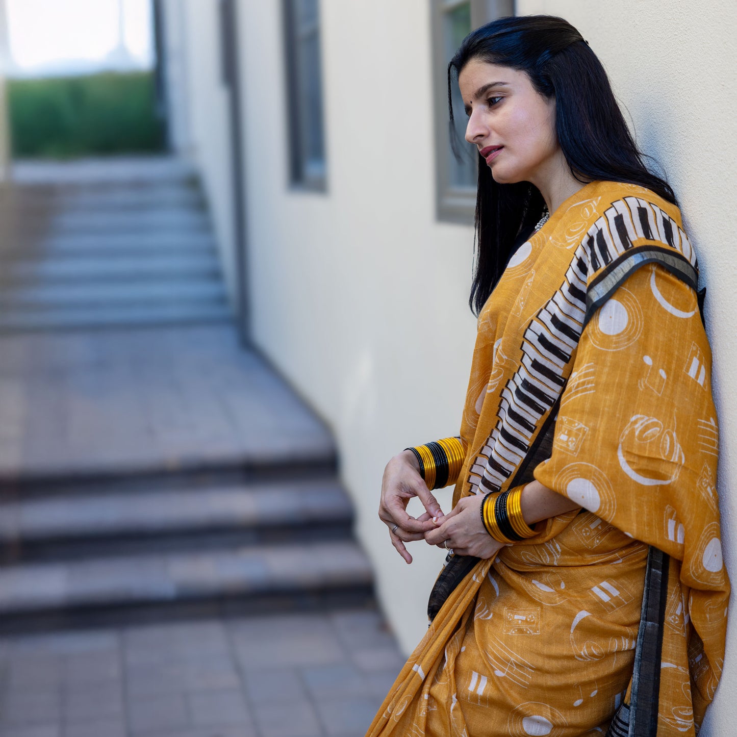 Sound of Music Cotton Saree