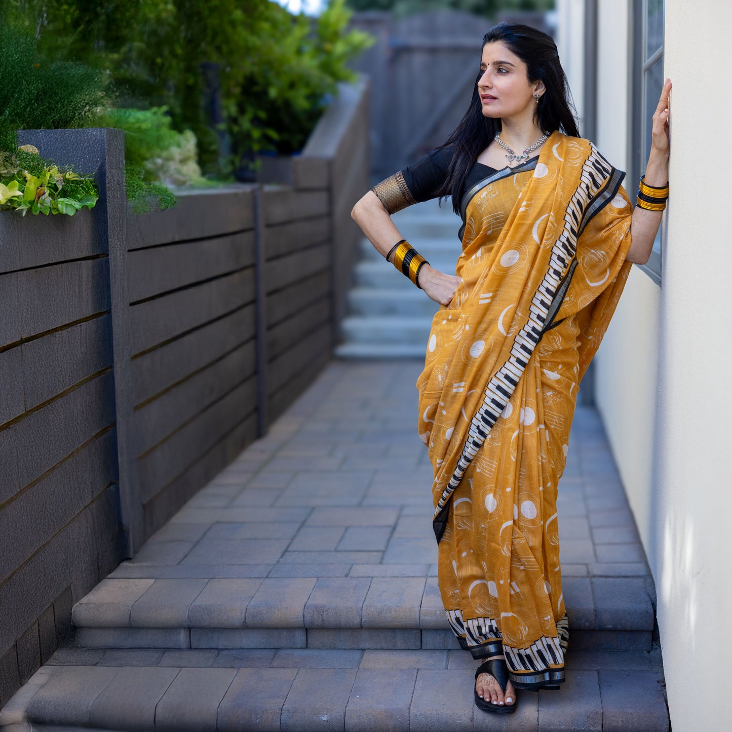 Sound of Music Cotton Saree