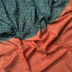 Load image into Gallery viewer, Stargazer Cotton Viscose Silk Saree
