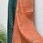 Load image into Gallery viewer, Stargazer Cotton Viscose Silk Saree
