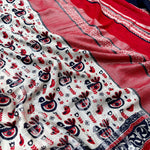 Load image into Gallery viewer, Stockholm Printed Organic Linen Saree
