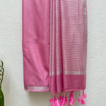 Load image into Gallery viewer, Pink Confetti Cotton Saree with Printed Blouse
