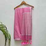 Load image into Gallery viewer, Pink Confetti Cotton Saree with Printed Blouse

