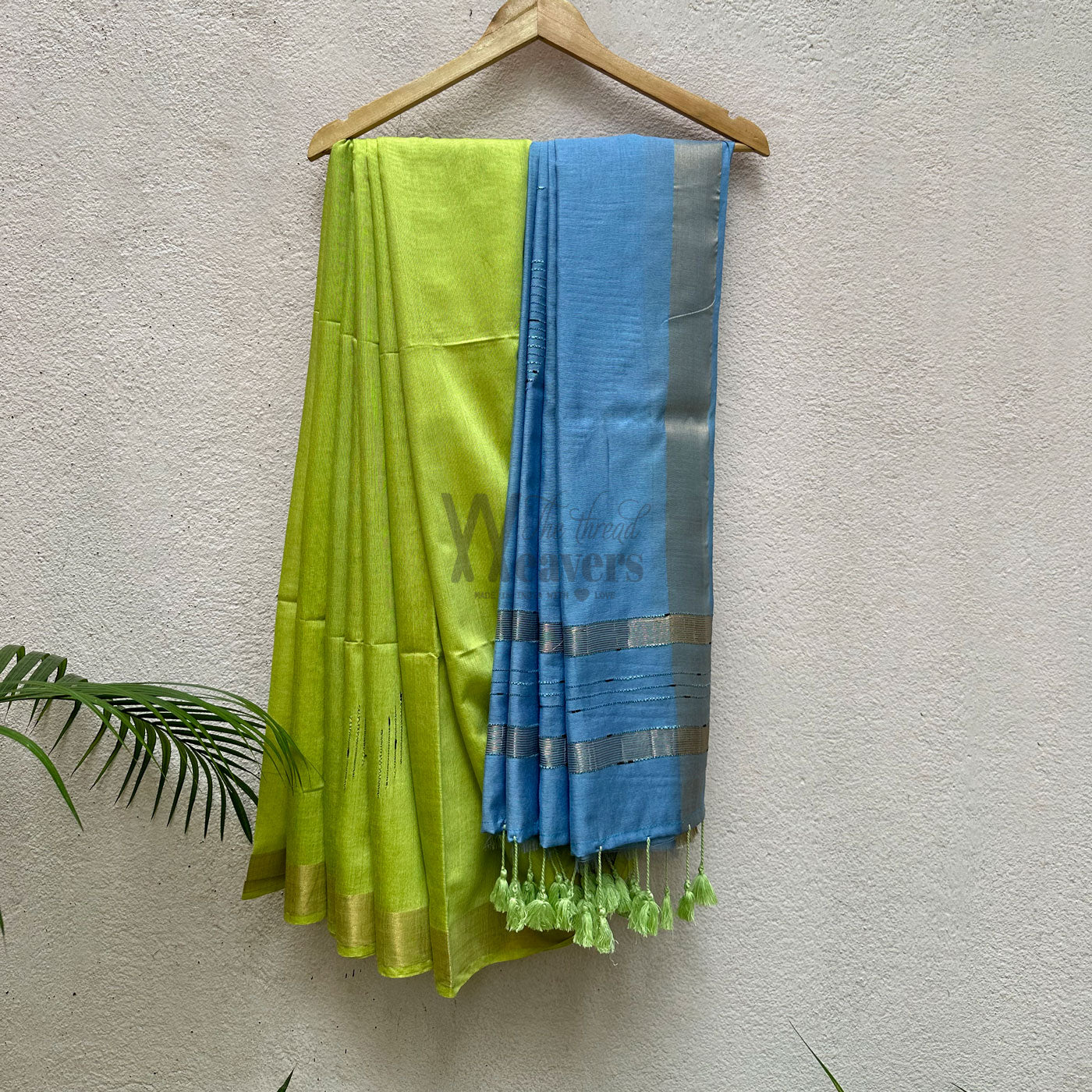 Sulphur Spring Cotton Viscose Saree